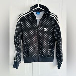Rare Adidas Firebird Track Jacket with Little Lips XS